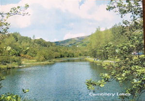 cwmtillery lakes postcard
